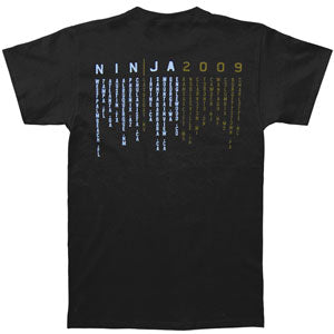 Nine Inch Nails Lady Ninja 09 Tour Slim Fit T-shirt