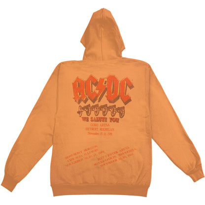 For Those About To Rock Junior Zip Up Hooded Fleece Girls Jr Hooded Sweatshirt