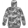 Cannons All Over Print Zippered Hooded Sweatshirt