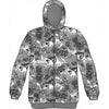 Cannons All Over Print Zippered Hooded Sweatshirt