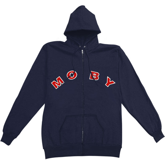 Moby Zippered Hooded Sweatshirt